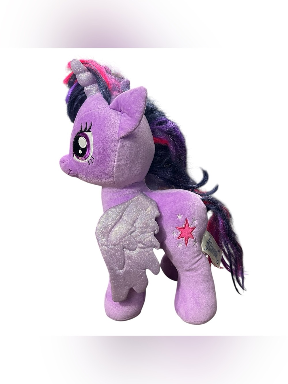 Build-A-Bear My Little Pony Twilight Sparkle Alicorn Plush 16” Purple 2013 BAB